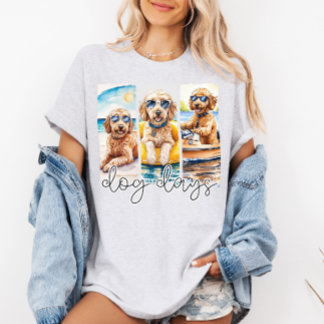 Goldendoodles in Sunglasses Dog Days of Summer T-Shirt
