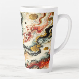 Goldene Flüsse Latte Mug