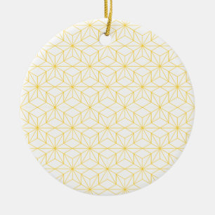 Goldene Sterne Ceramic Ornament