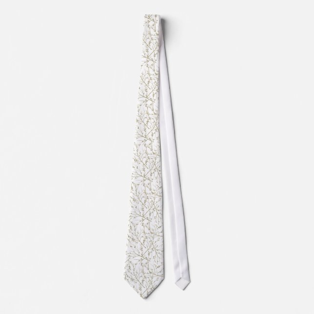 Goldene Zweige Tie (Front)