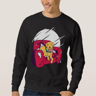 Goldenes Labradoodle Naughty Golden Retriever Sweatshirt