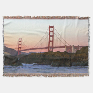 GoldenGateBridge_2014_1101 Throw Blanket