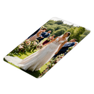 #GoldenHourWeddingFlexiblePhotoMagnet Magnet