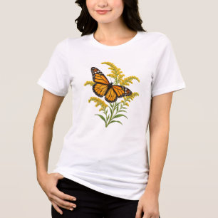 Goldenrod Flutter Tri-Blend Shirt