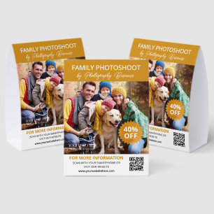 Goldenrod Yellow Photoshoot Discount Offer QR Code