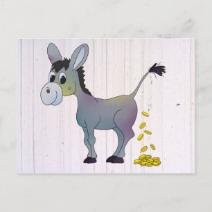Goldesel Postcard
