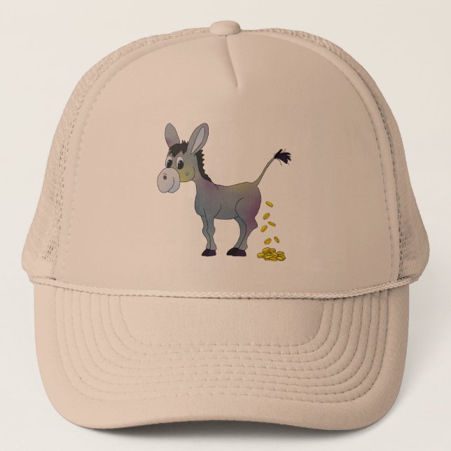Goldesel  trucker hat (Front)