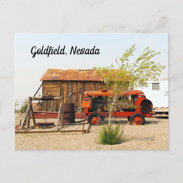 Goldfield, Nevada Postcard (Front)