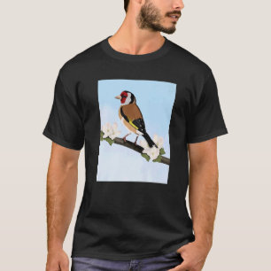 Goldfinch Bird Songbird Bird Birdwatcher Biologist T-Shirt