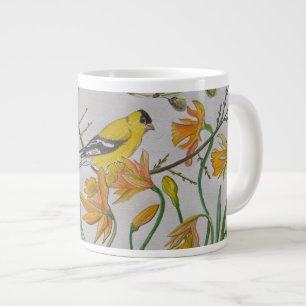 Goldfinch & Daffidols Mug