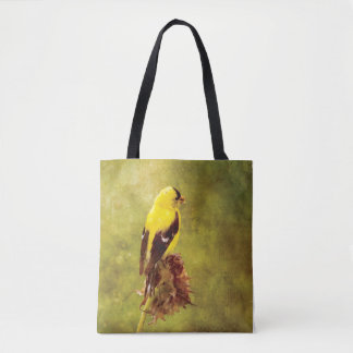Goldfinch Designer All-Over-Print Handbag