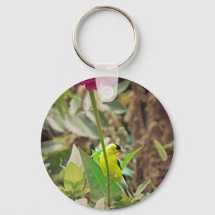 Goldfinch Key Ring