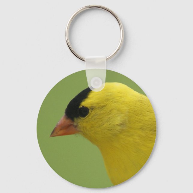 Goldfinch Keychain (Front)