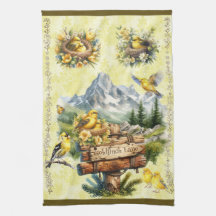 Goldfinch Lane Yellow Loden Gold Finch