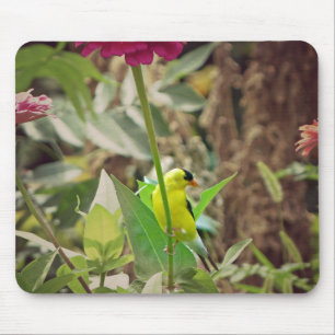 Goldfinch Mouse Pad