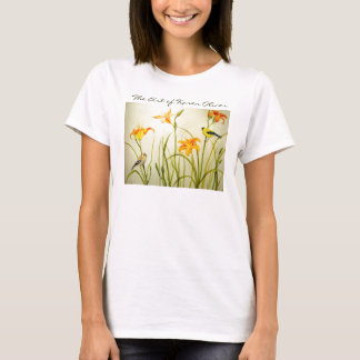 Goldfinch Print Tee, The Art of Karen Oliver T-Shirt