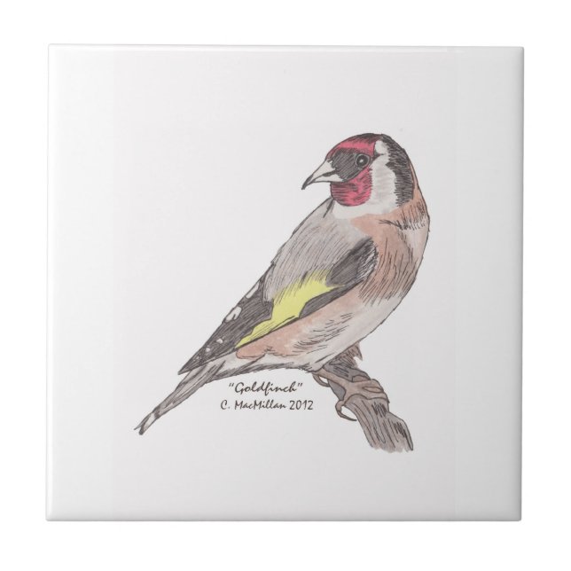 Goldfinch Tile (Front)