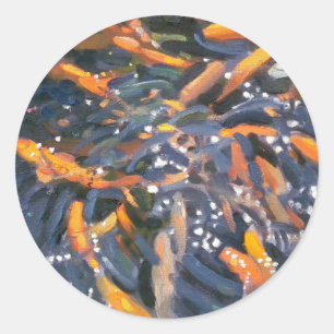 Goldfish 2010 classic round sticker
