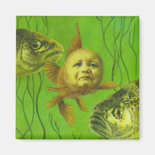Goldfish Baby Mutant Design Magnet