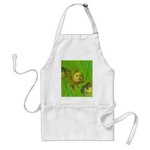 Goldfish Baby Mutant Design Standard Apron