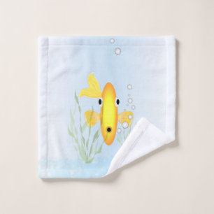 Goldfish Bowl Wash Cloth