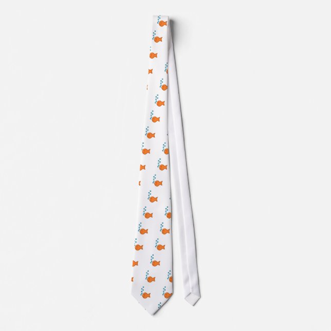 Goldfish Bubbles Tie (Front)