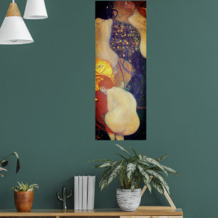 Goldfish by Gustav Klimt Poster