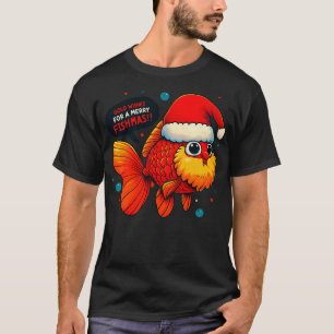 Goldfish Christmas T-Shirt