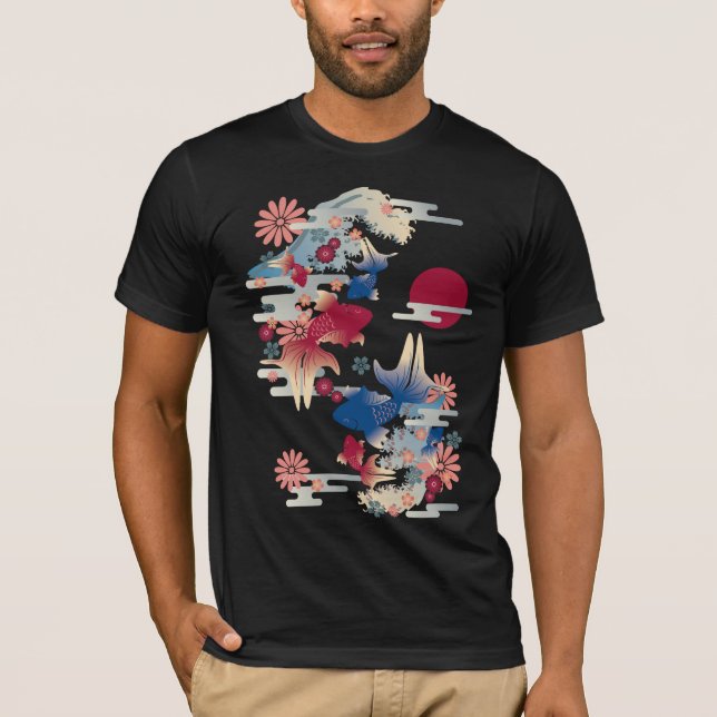 Goldfish Colourful T-Shirt (Front)