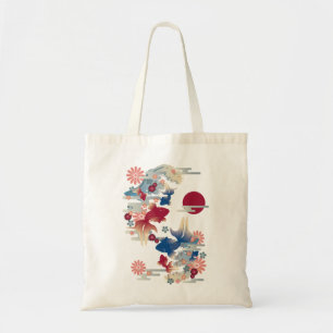 Goldfish Colourful Tote Bag