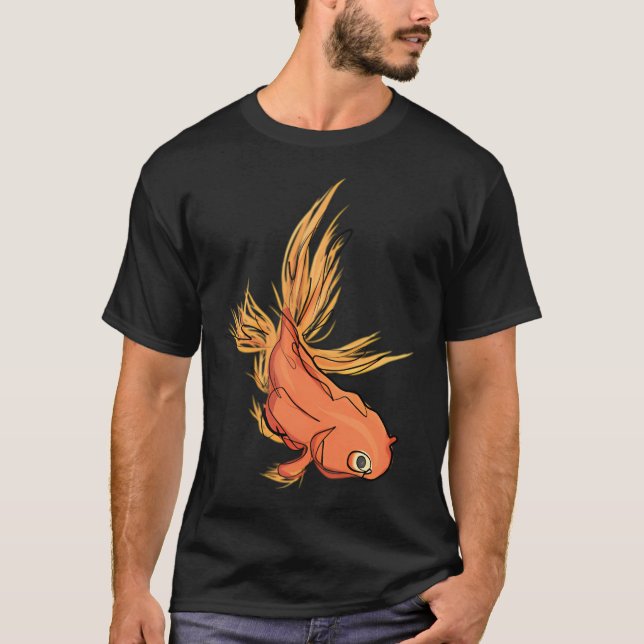 goldfish dude T-Shirt (Front)