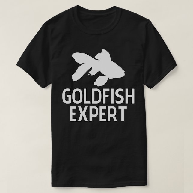 Goldfish Expert T-Shirt (Design Front)