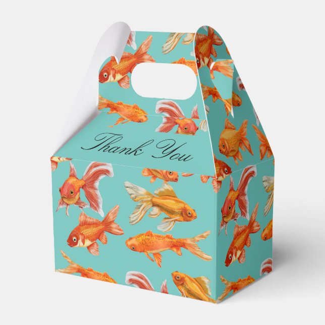 Goldfish Favour Box (Front Side)