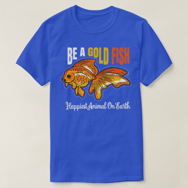 Goldfish Fish Aquarium Fish Carp Fish T-Shirt (Design Front)