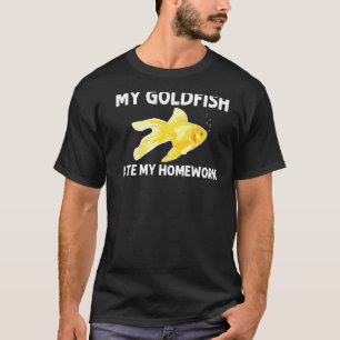 Goldfish For Men Women Gold Aquarium Fish Pet T-Shirt