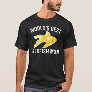 Goldfish   For Mum Women Gold Freshwater Fish Pet  T-Shirt
