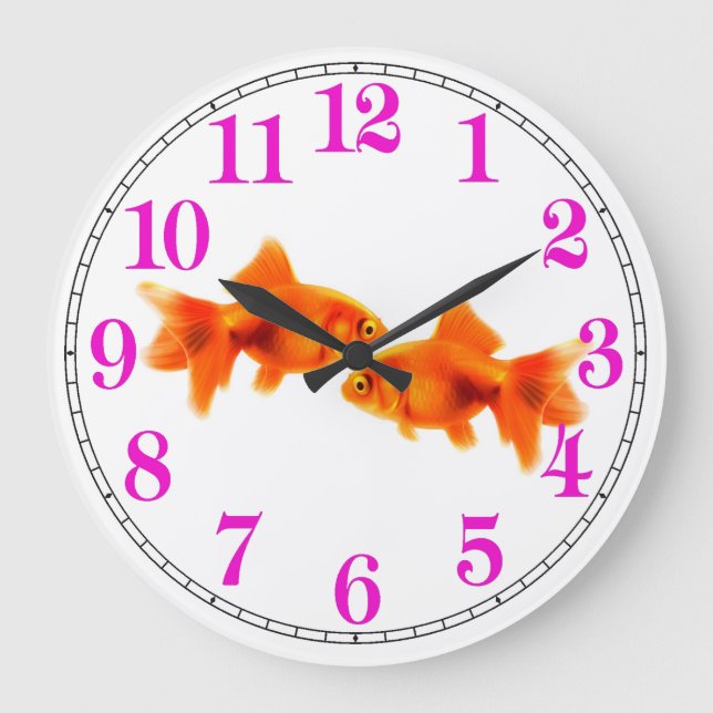 Goldfish image for  Acrylic Wall Clock (Front)