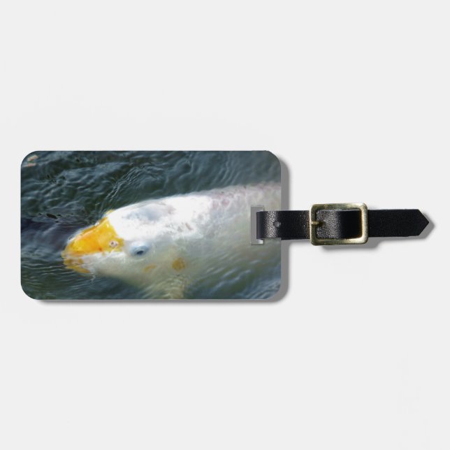 Goldfish In Lake Luggage Tag (Front Horizontal)