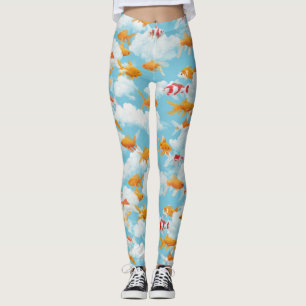 Goldfish in the Sky Leggings
