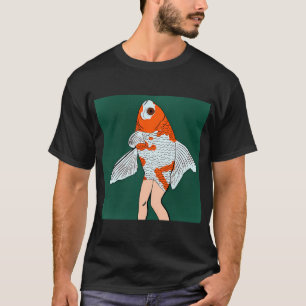 Goldfish Mermaid T-Shirt