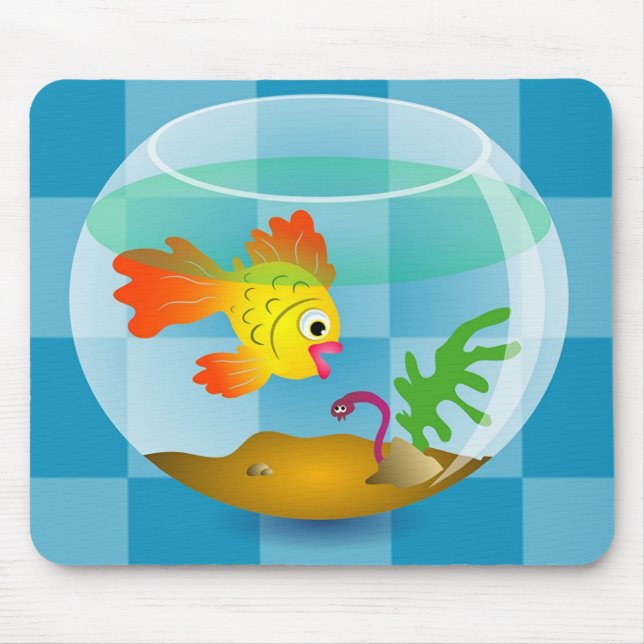 Goldfish Mouse Pad (Front)
