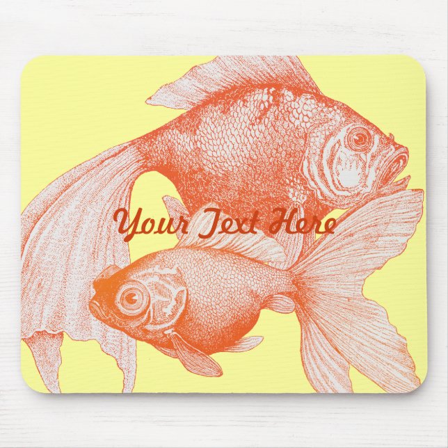 Goldfish Mousepad (Front)