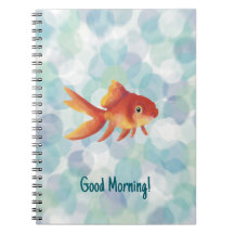 Goldfish notebook Watercolor+Style
