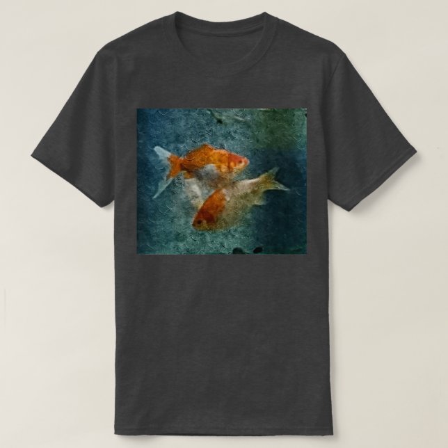 Goldfish Painting T-Shirt (Design Front)