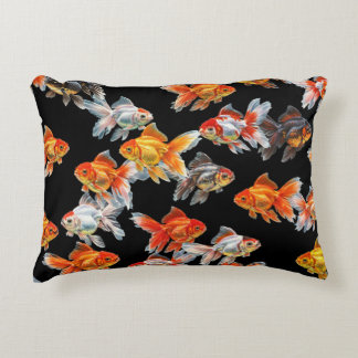 Goldfish Parade Decorative Cushion