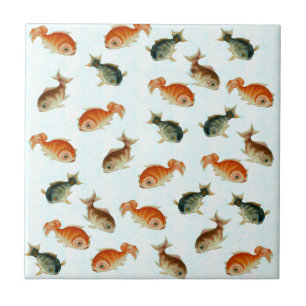 Goldfish Pod Ceramic Tile