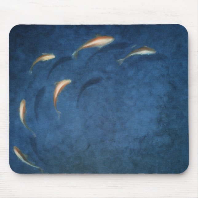 Goldfish Pool Mouse Pad (Front)