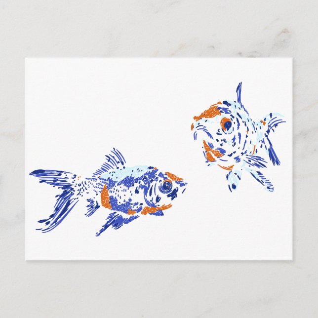 Goldfish Postcard (Front)
