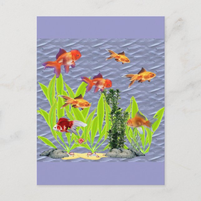 Goldfish Postcard (Front)