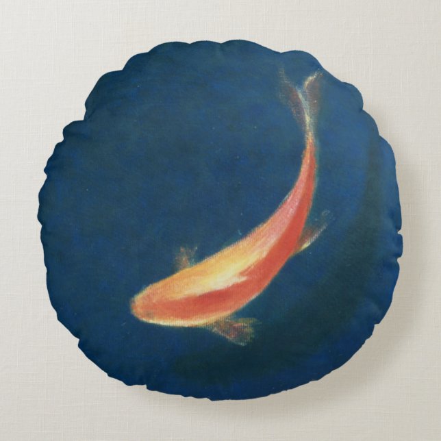 Goldfish Round Cushion (Front)